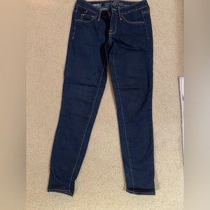 Mossimo mid rise, skinny, crop jeans